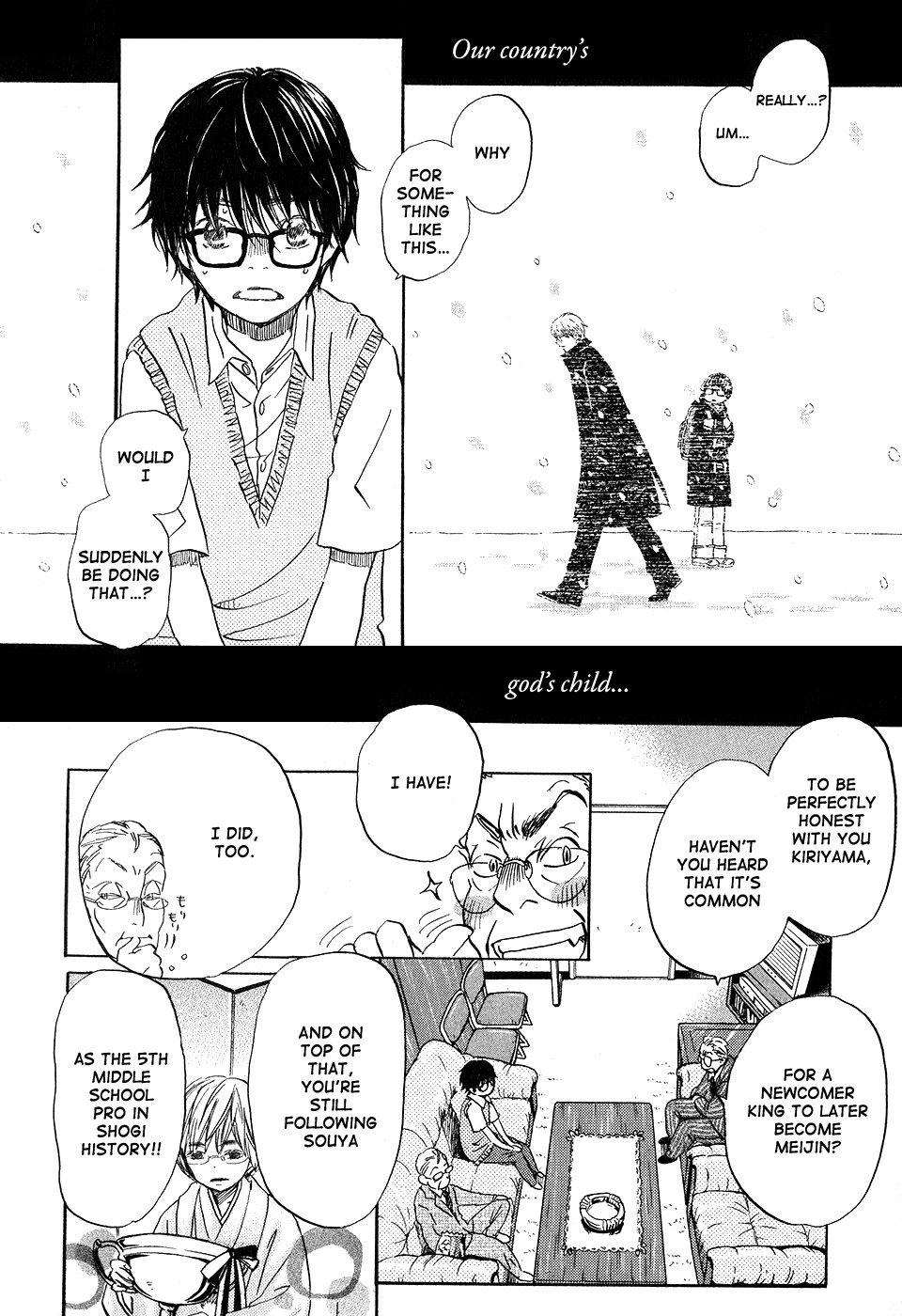 3-gatsu no Lion Chapter 66 page 5 - Chapter 66: Where the Sun Shines