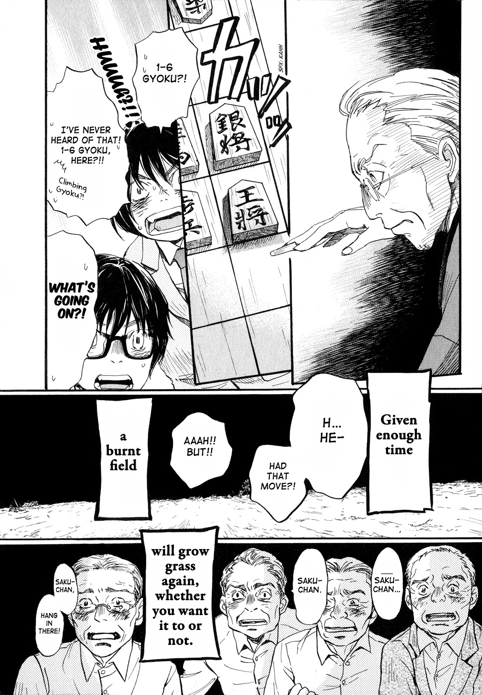 3-gatsu no Lion Chapter 81 page 14 - Chapter 81: Burnt Field (Part 3)