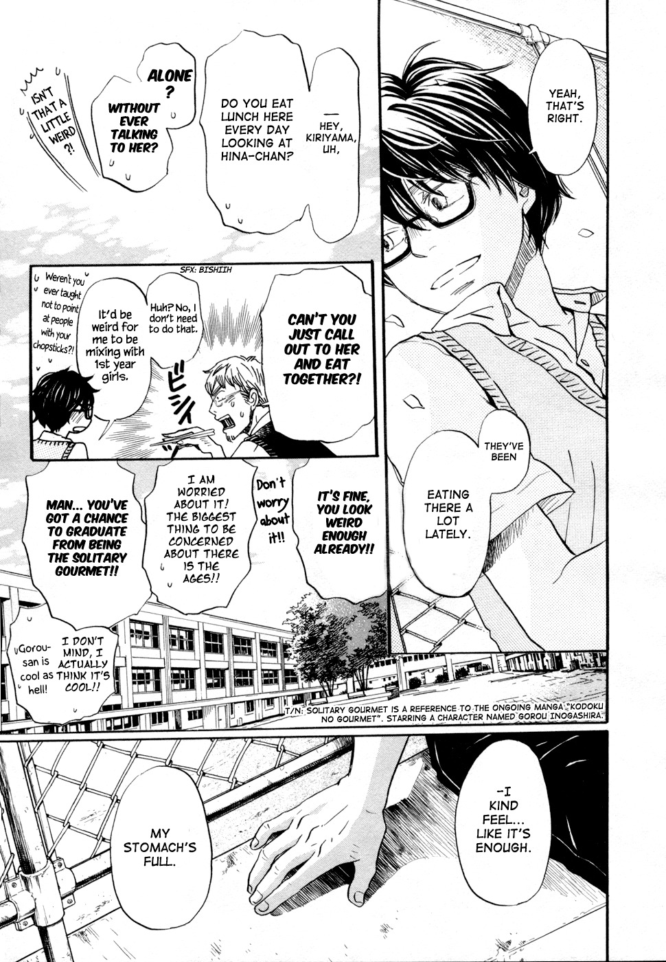 3-gatsu no Lion Chapter 96 page 11 - Chapter 96: Lunch Break