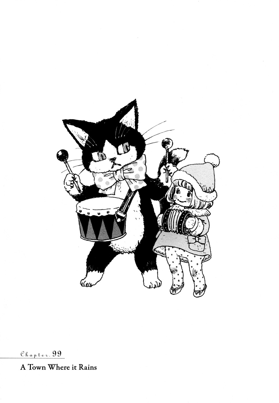3-gatsu no Lion Chapter 99 page 1 - Chapter 99: Town Where it Rains