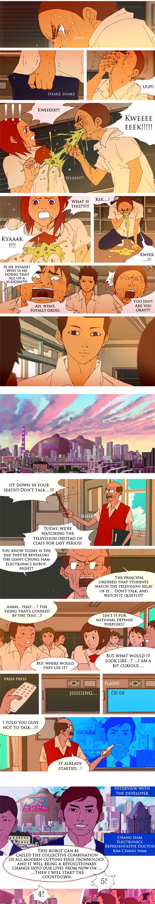 3 Level Combination Chapter 1 page 12 - Chapter 1 : Vomit