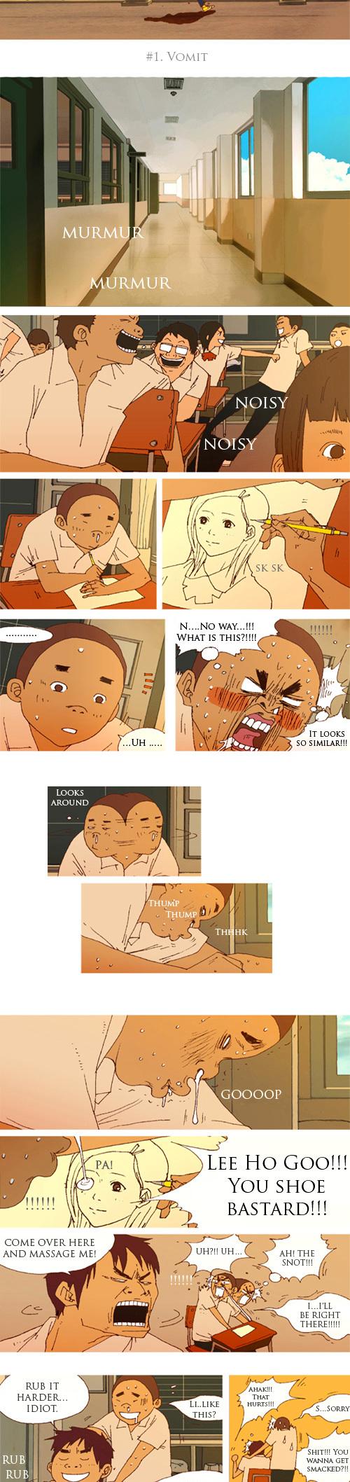 3 Level Combination Chapter 1 page 2 - Chapter 1 : Vomit