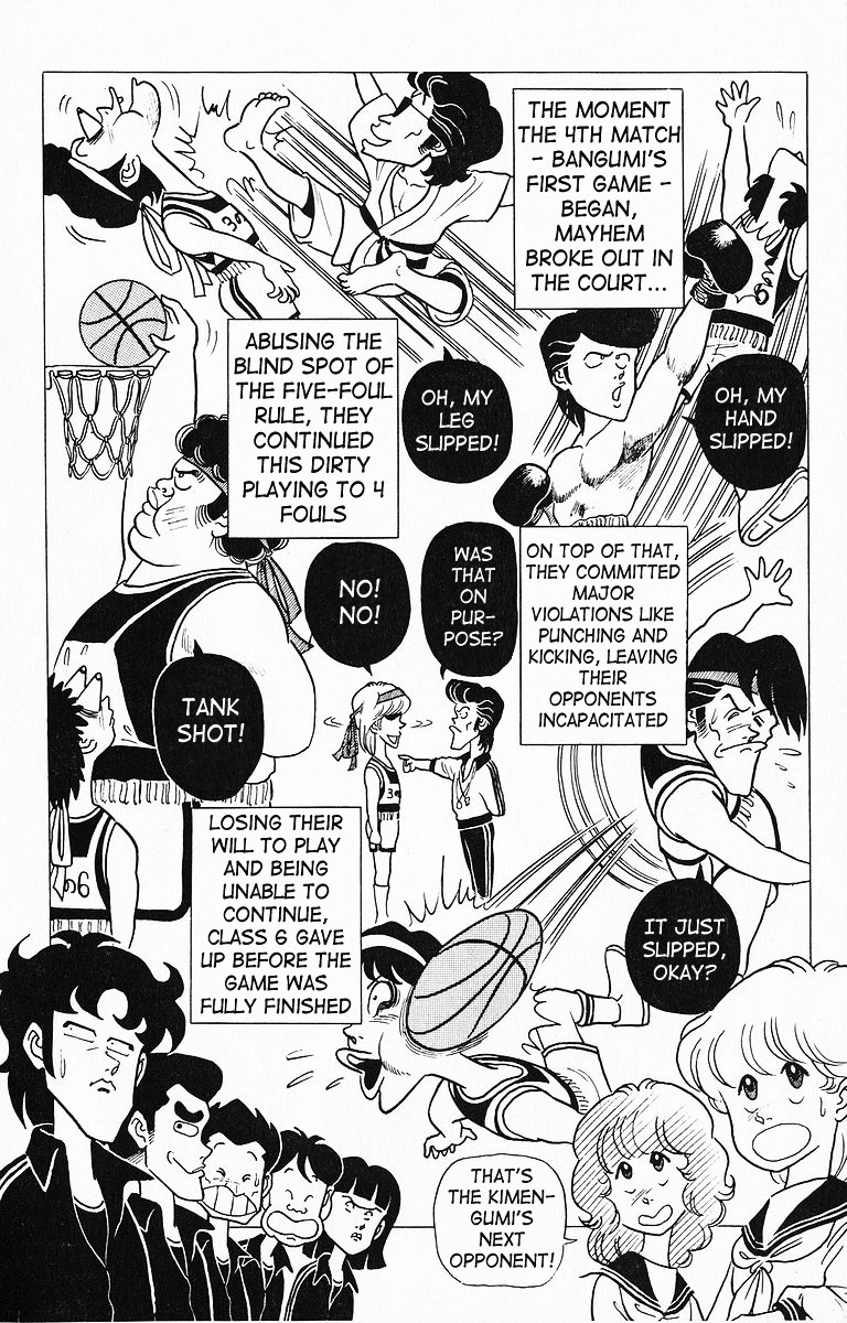 3-nen Kimengumi Chapter 20 page 2 - Chapter 20 : Rule-Breaking Brawl - The School Basketball Tournament Part 5