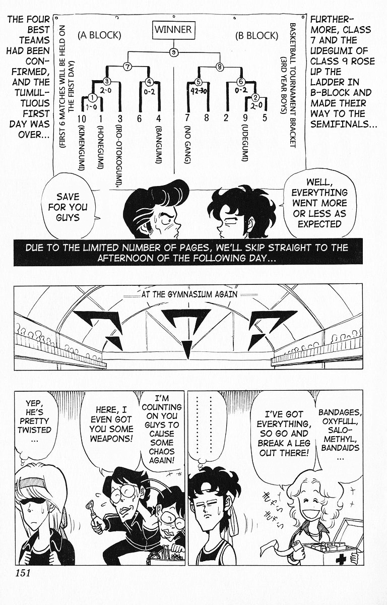 3-nen Kimengumi Chapter 20 page 3 - Chapter 20 : Rule-Breaking Brawl - The School Basketball Tournament Part 5