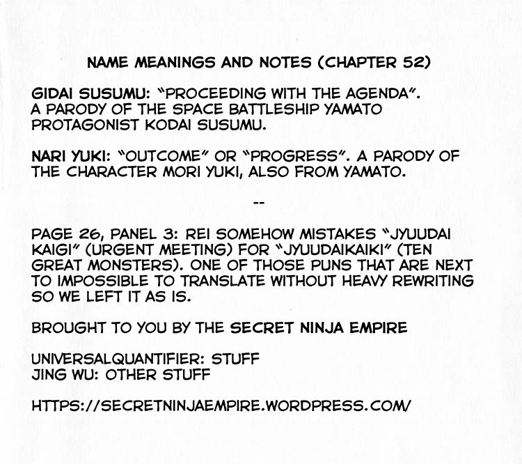 3-nen Kimengumi Chapter 52 page 14 - Chapter 52 : The Conference of Weirdos