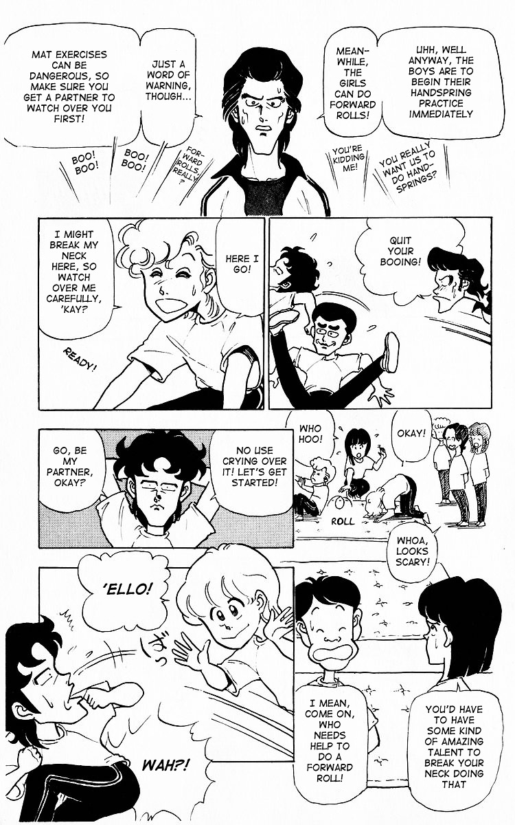 3-nen Kimengumi Chapter 6.2 page 3 - Chapter 6 v2 : Udegumi appears - Magicians of mat exercise