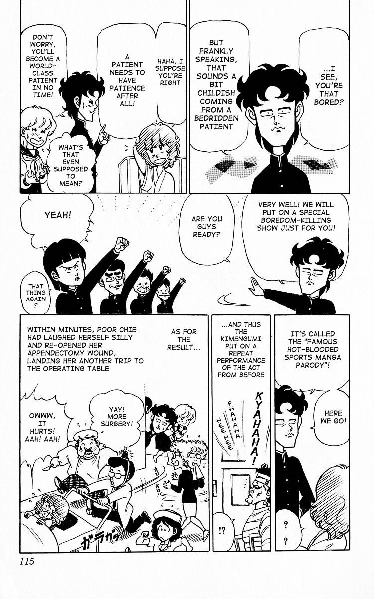 3-nen Kimengumi Chapter 7.2 page 15 - Chapter 7 v2 : The Tragic Appendicitis