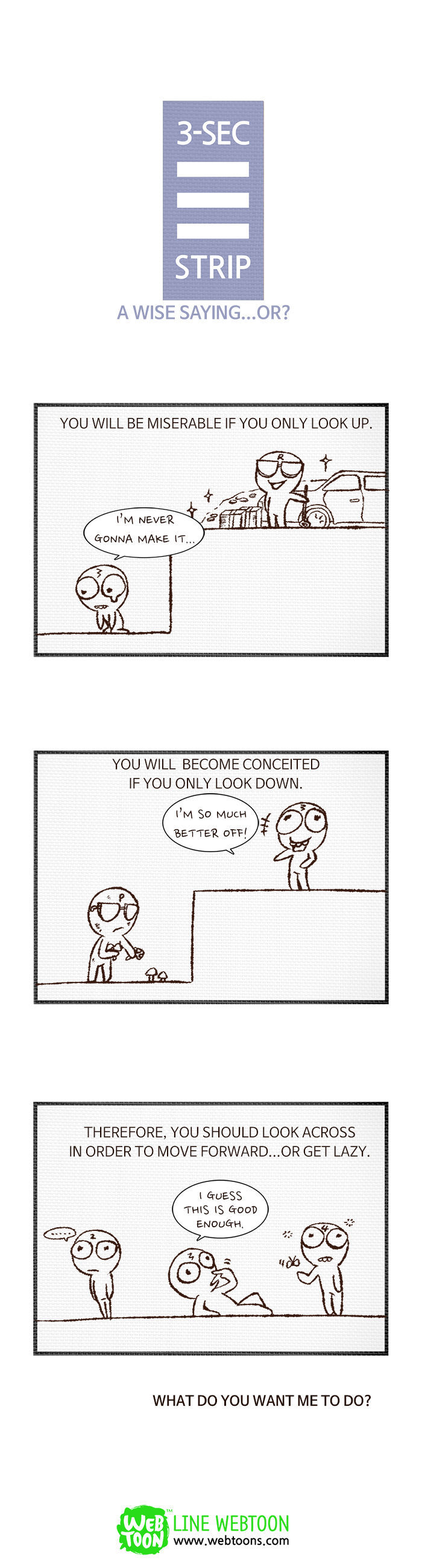 3-Second Strip Chapter 101 page 1 - Chapter 101 : A Wise Saying...Or