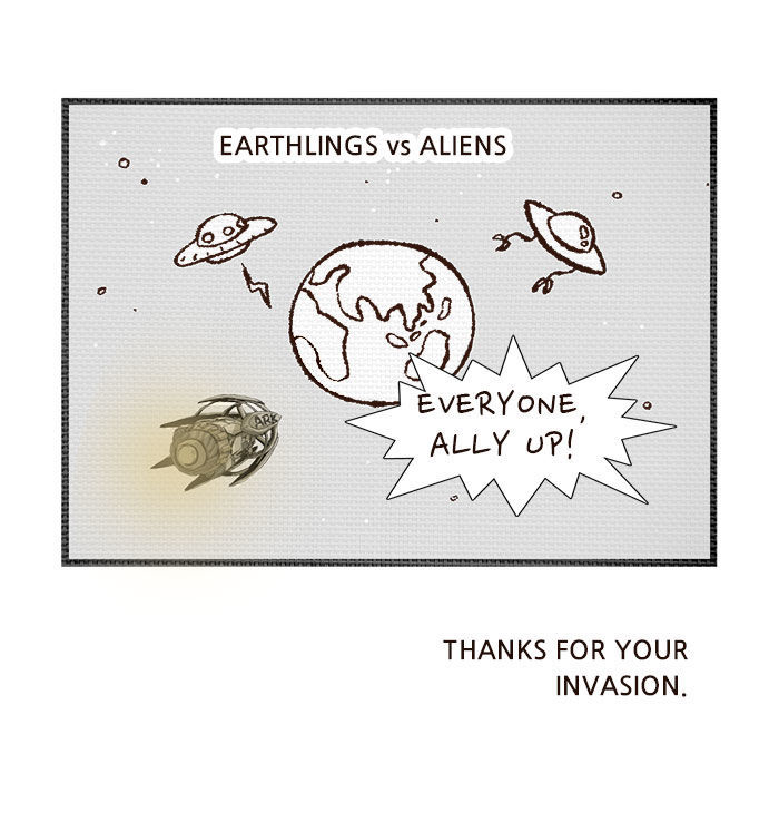 3-Second Strip Chapter 109 page 3 - Chapter 109 : Alien Invasion