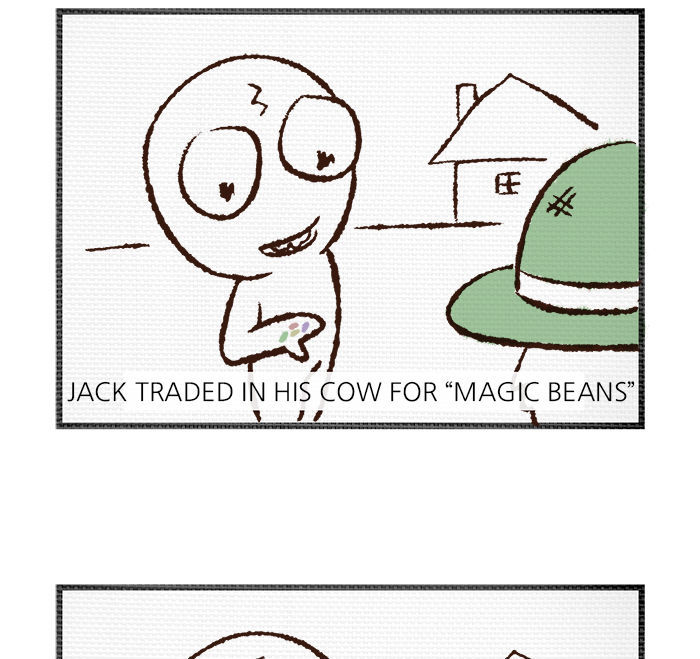 3-Second Strip Chapter 13 page 2 - Chapter 13 : Jack and The Beanstalk