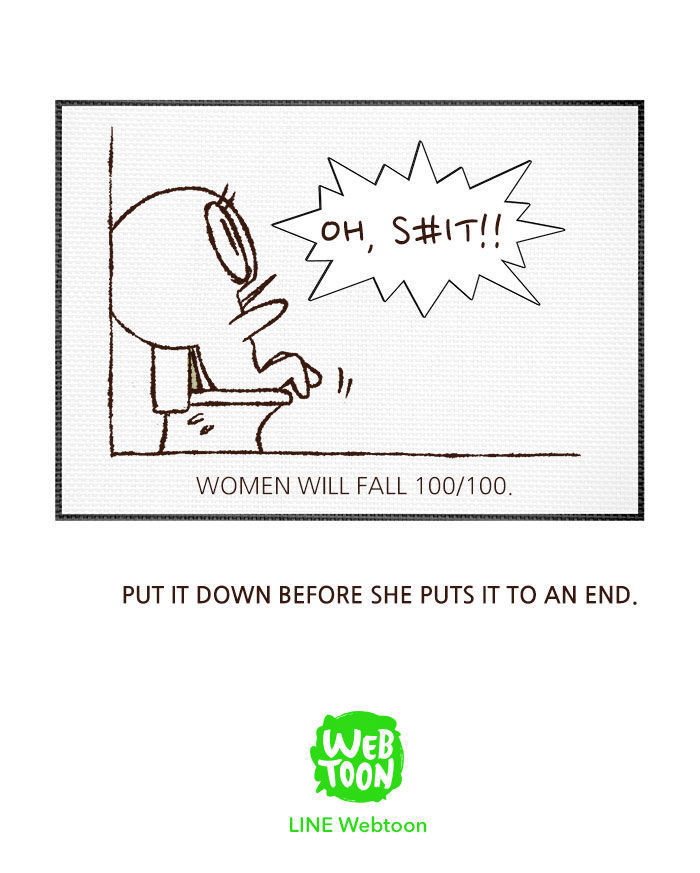 3-Second Strip Chapter 138 page 3 - Chapter 138 : Toilet Seat (10)