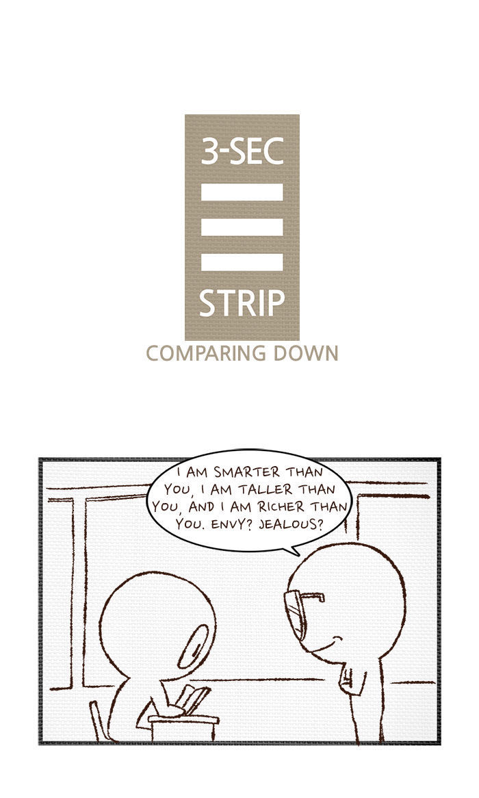 3-Second Strip Chapter 166 page 1 - Chapter 166 : Comparing Down