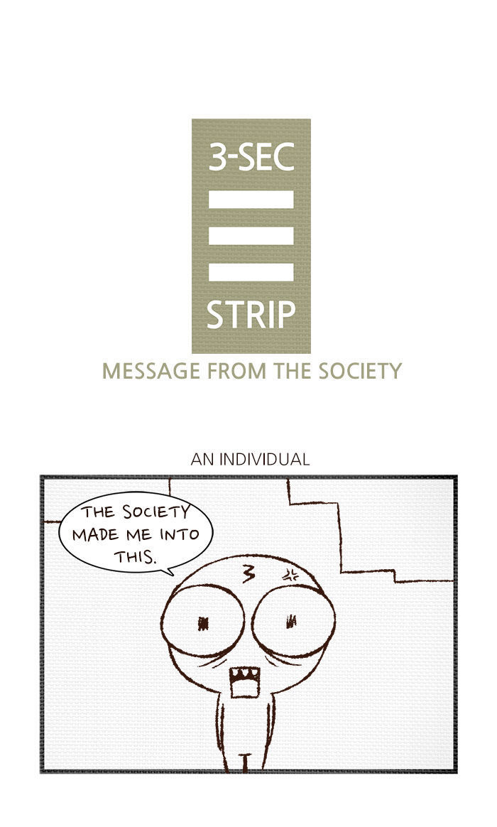 3-Second Strip Chapter 173 page 1 - Chapter 173 : Message from the Society