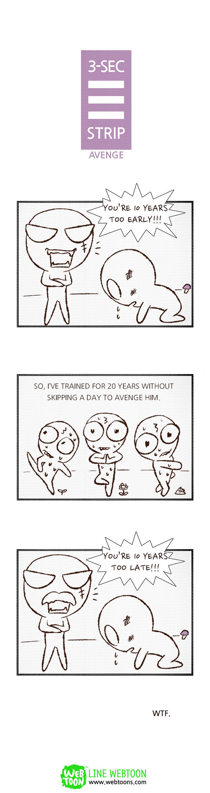 3-Second Strip Chapter 19 page 1 - Chapter 19 : Avenge
