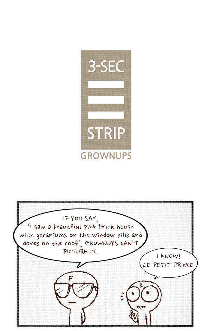 3-Second Strip Chapter 200 page 1 - Chapter 200 : Grownups