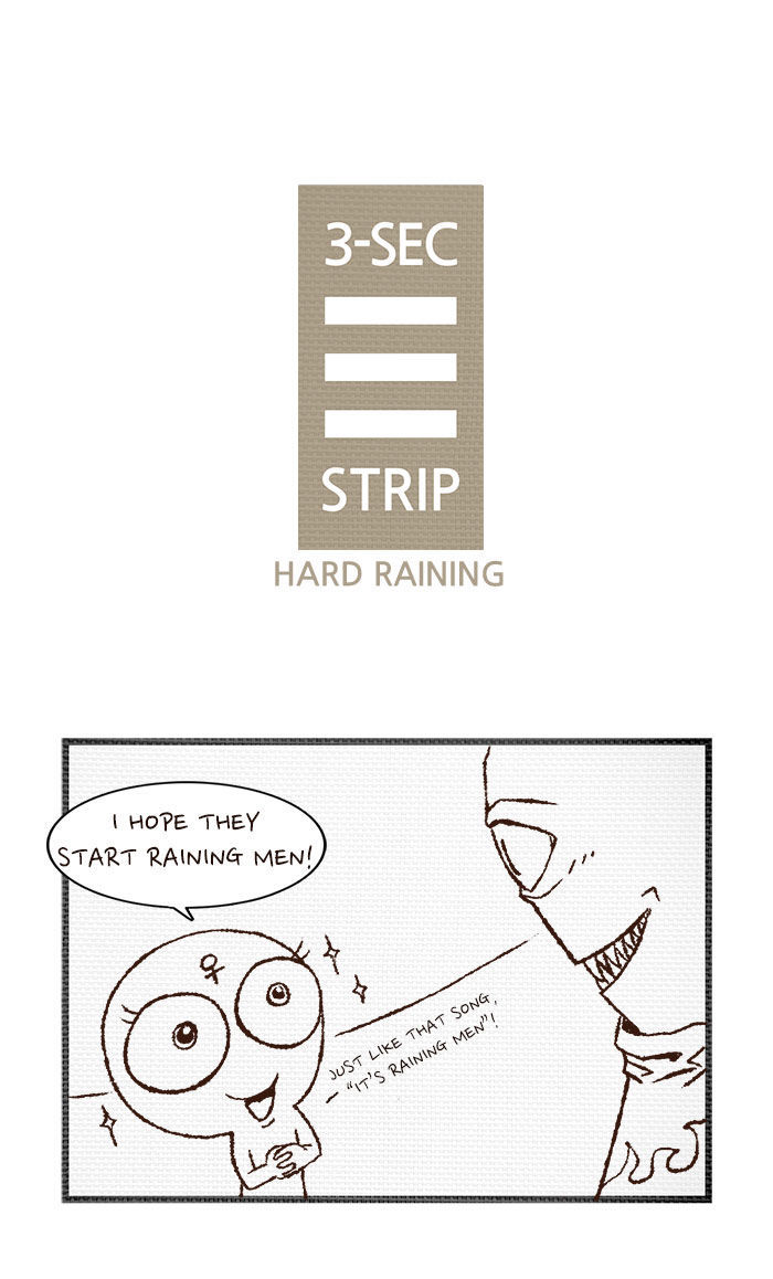 3-Second Strip Chapter 206 page 1 - Chapter 206 : Hard Raining