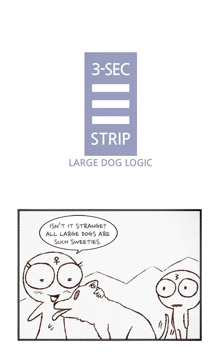 3-Second Strip Chapter 207 page 1 - Chapter 207 : Large Dog Logic