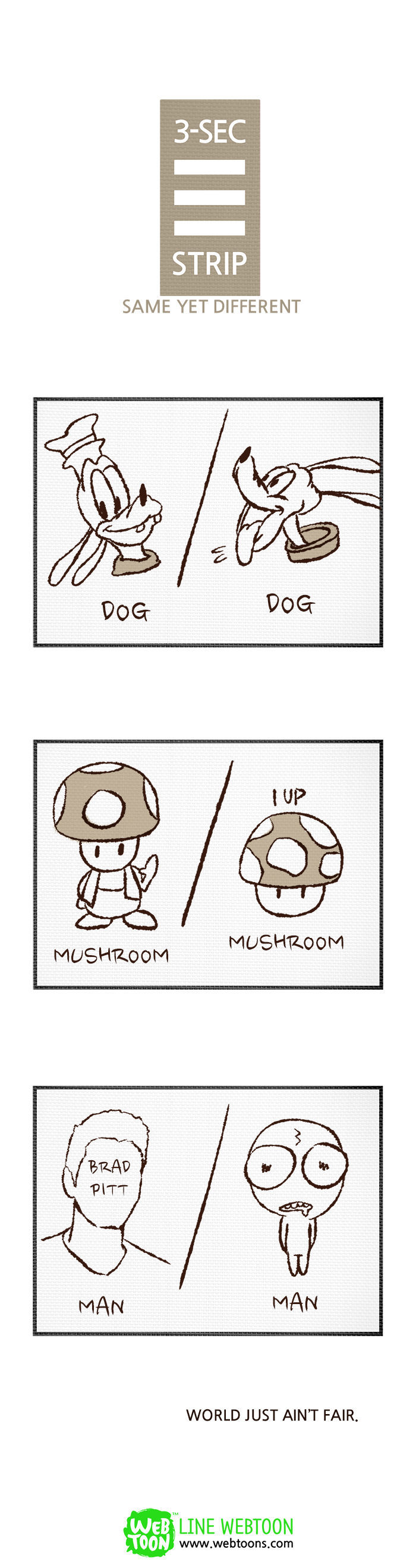 3-Second Strip Chapter 21 page 1 - Chapter 21 : Same yet Different