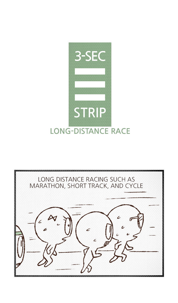3-Second Strip Chapter 215 page 1 - Chapter 215 : Long-Distance Race