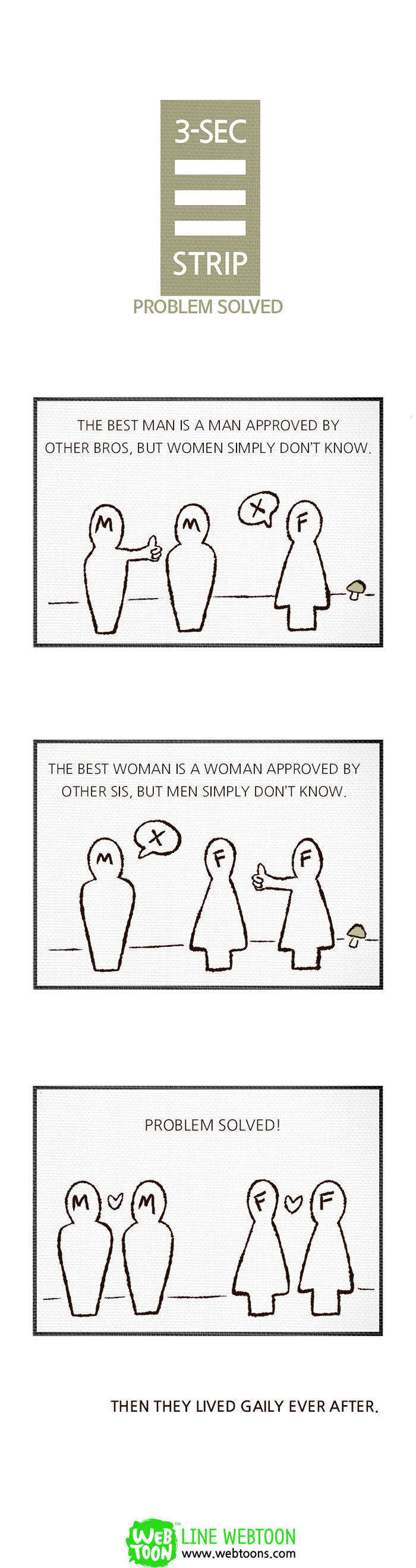 3-Second Strip Chapter 22 page 1 - Chapter 22 : Problem Solved