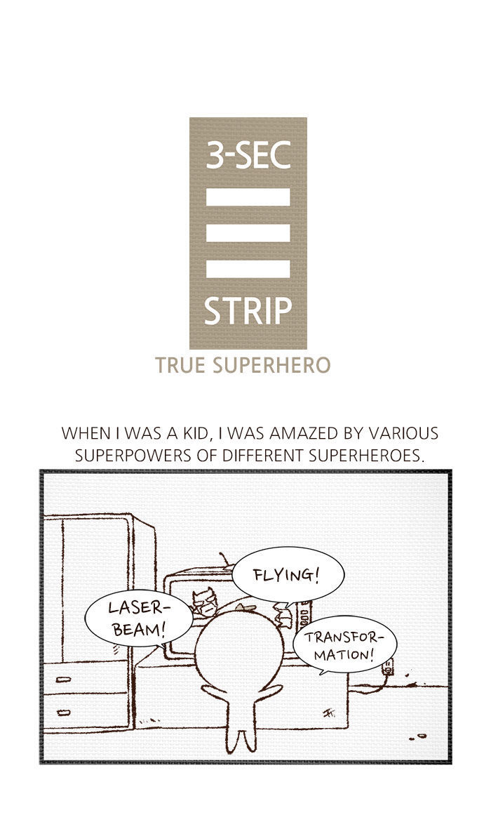 3-Second Strip Chapter 225 page 1 - Chapter 225 : True Superhero