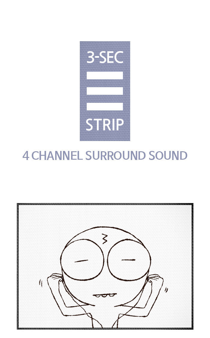 3-Second Strip Chapter 273 page 1 - Chapter 273 : 4 Channel Surround Sound