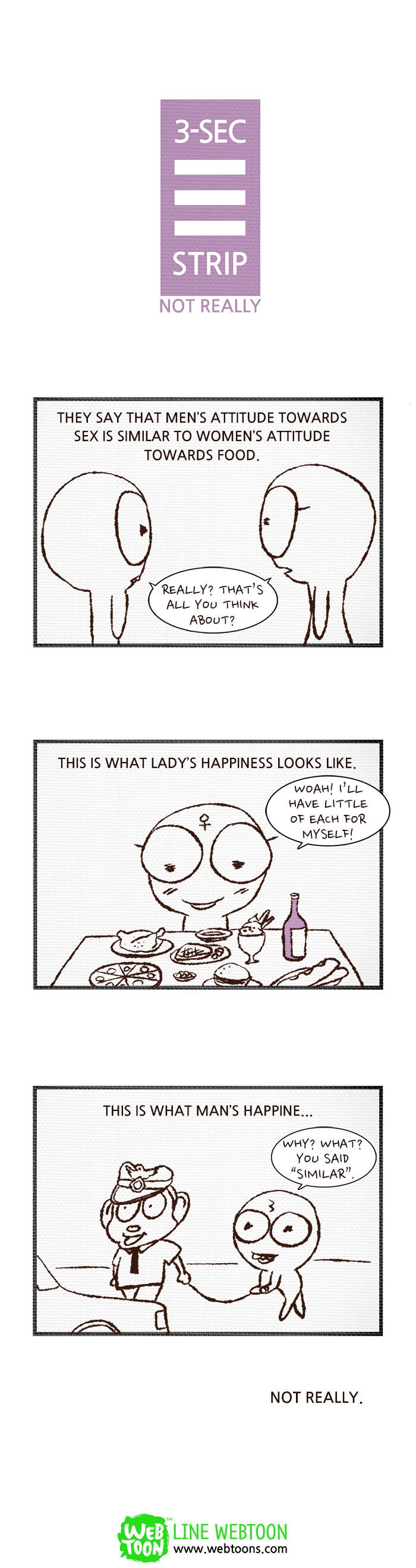 3-Second Strip Chapter 31 page 1 - Chapter 31 : Not Really