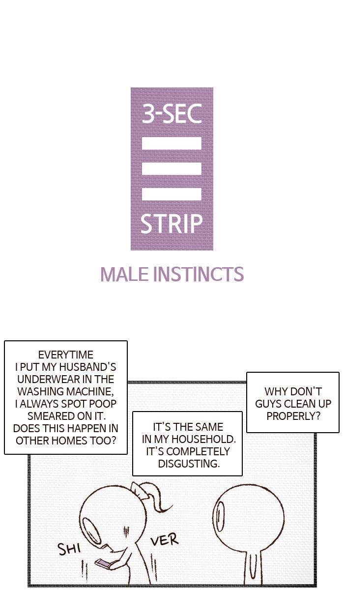 3-Second Strip Chapter 317 page 1 - Chapter 317 : Male Instincts