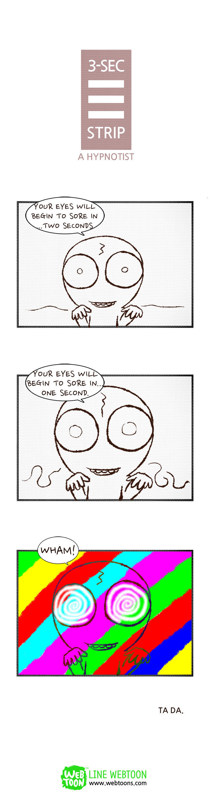 3-Second Strip Chapter 32 page 1 - Chapter 32 : A Hypnotist