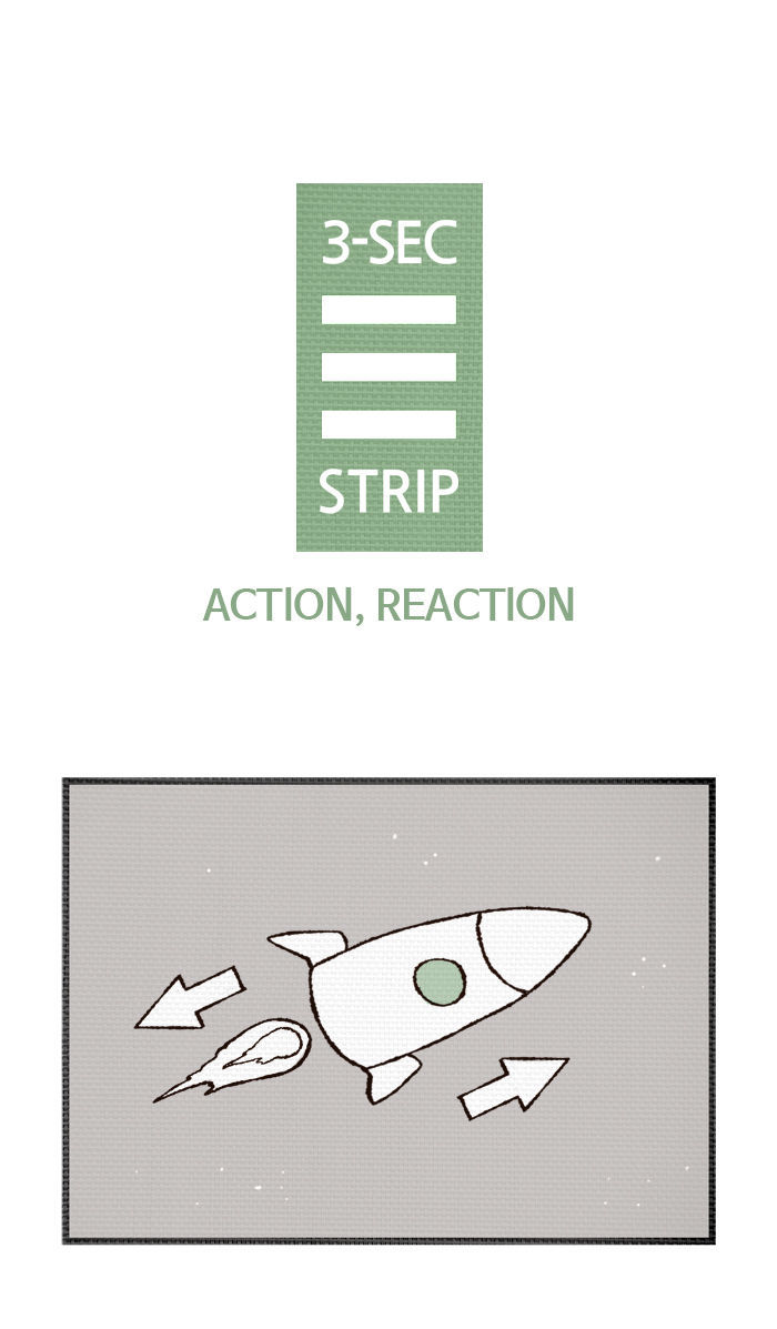 3-Second Strip Chapter 326 page 1 - Chapter 326 : Action, Reaction