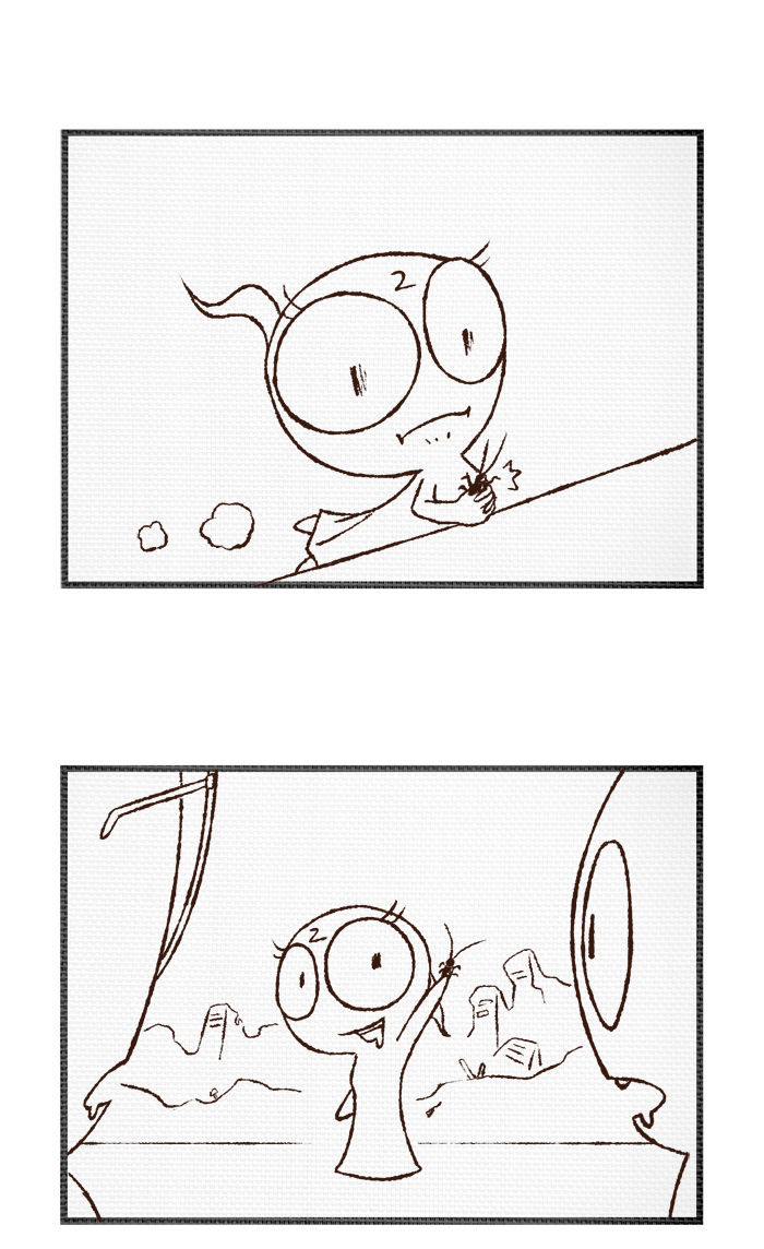 3-Second Strip Chapter 361 page 2 - Chapter 361 : O-over There!