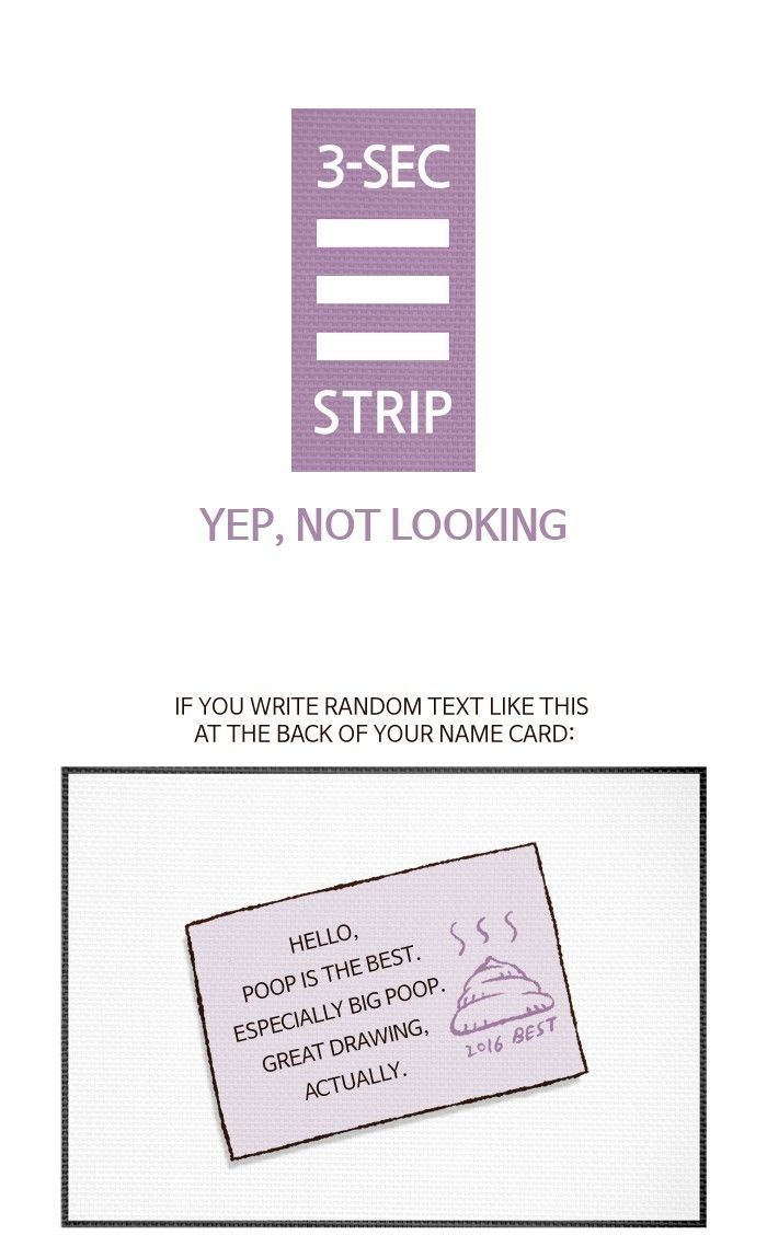 3-Second Strip Chapter 408 page 1 - Chapter 408 : Yep, Not Looking