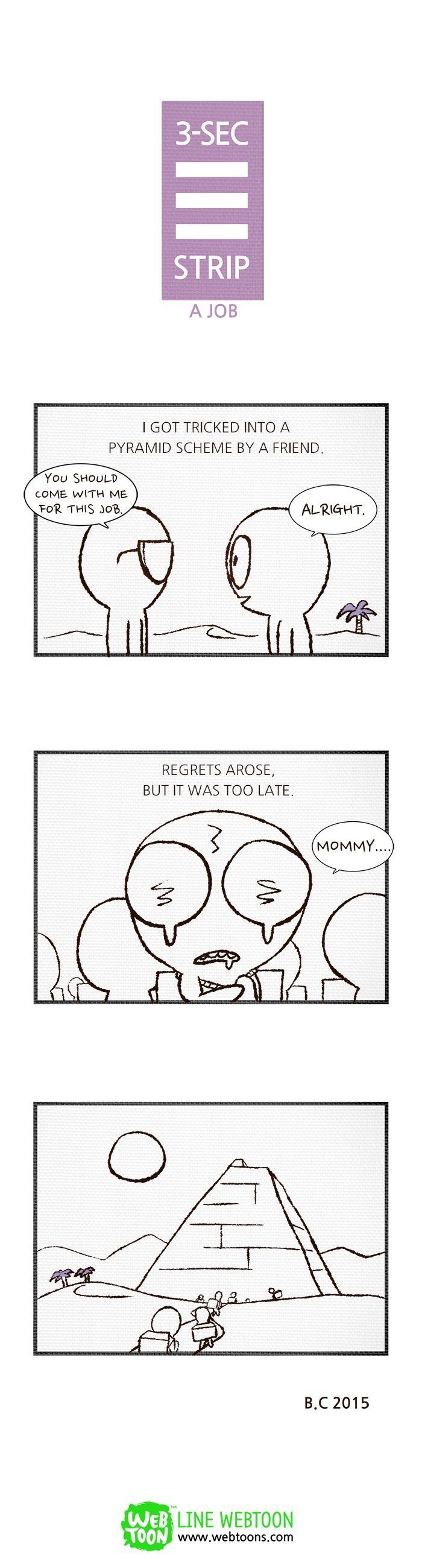 3-Second Strip Chapter 42 page 1 - Chapter 42 : A Job