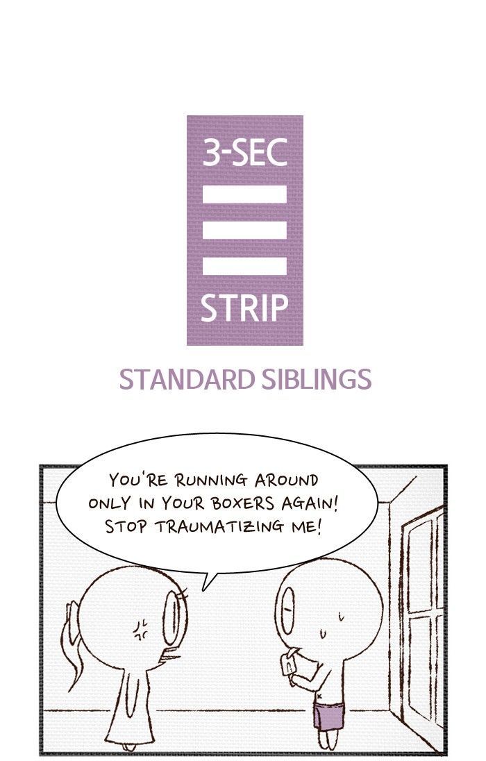 3-Second Strip Chapter 442 page 1 - Chapter 442 : Standard Siblings