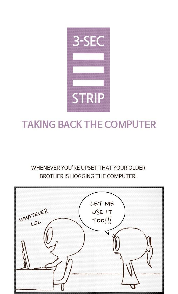 3-Second Strip Chapter 482 page 1 - Chapter 482 : Taking Back The Computer