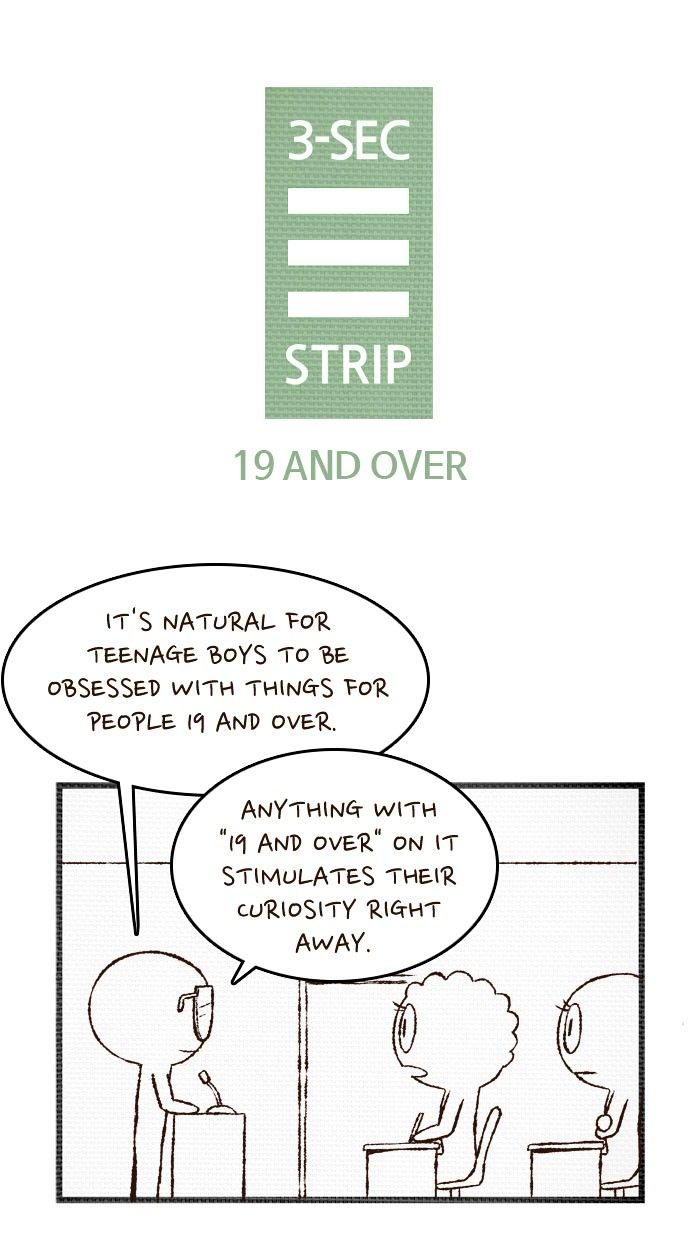 3-Second Strip Chapter 485 page 1 - Chapter 485 : 19 And Over