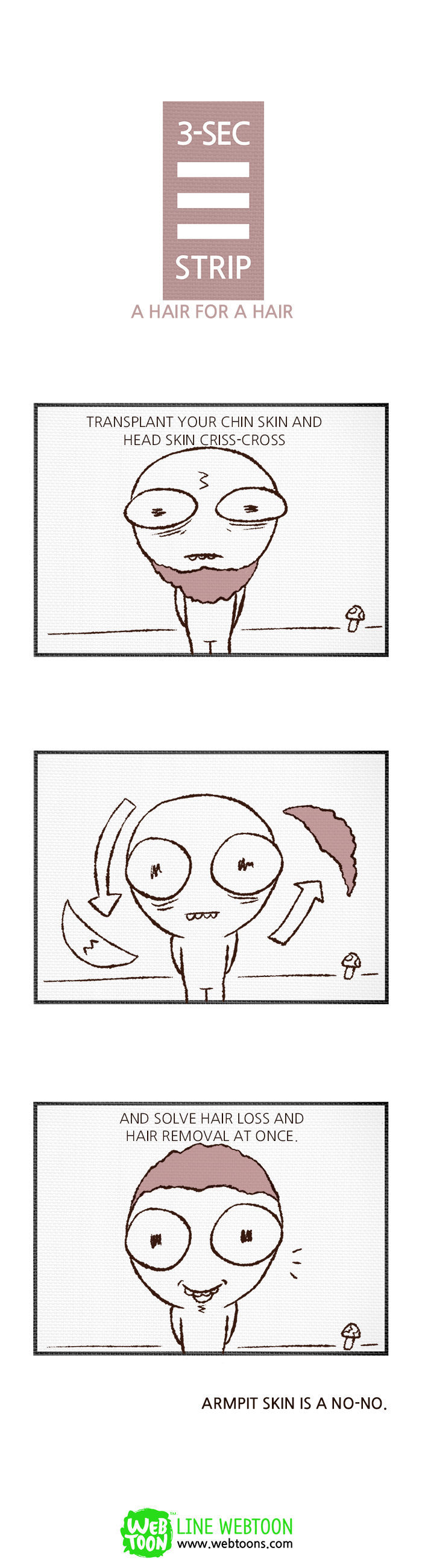 3-Second Strip Chapter 50 page 1 - Chapter 50 : A Hair for a Hair