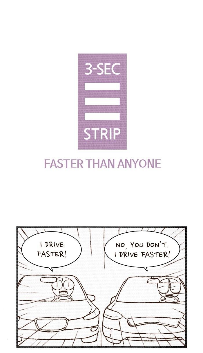 3-Second Strip Chapter 500 page 1 - Chapter 500 : Faster Than Anyone