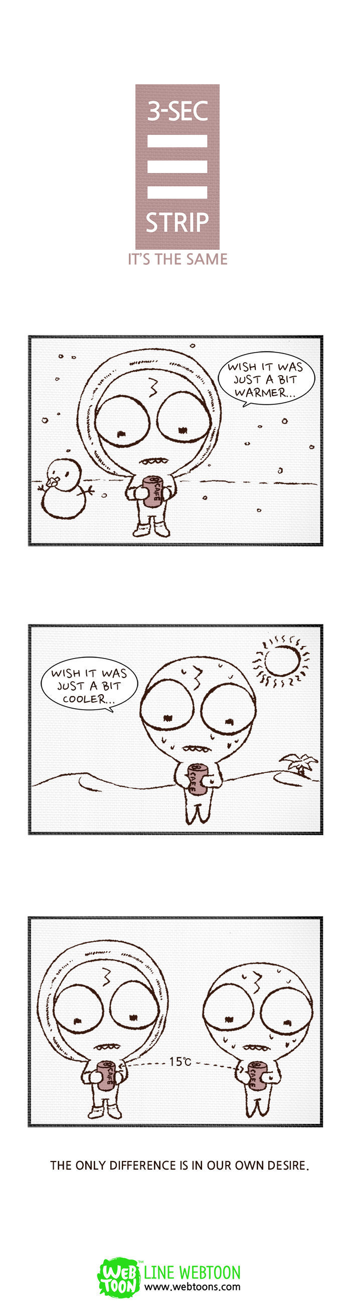3-Second Strip Chapter 57 page 1 - Chapter 57 : It's the Same