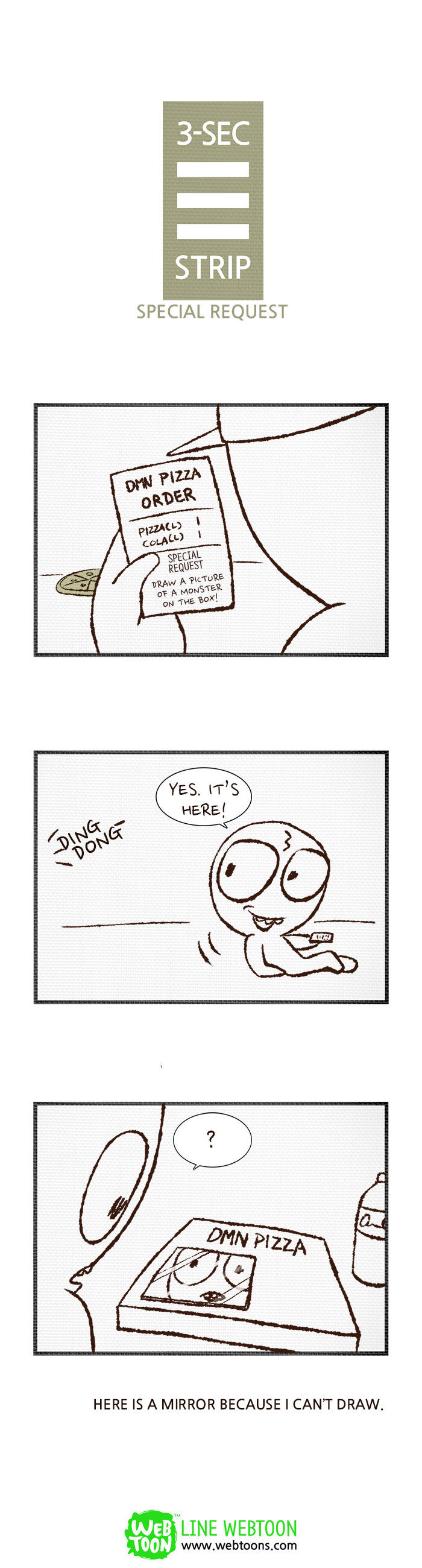 3-Second Strip Chapter 58 page 1 - Chapter 58 : Special Request