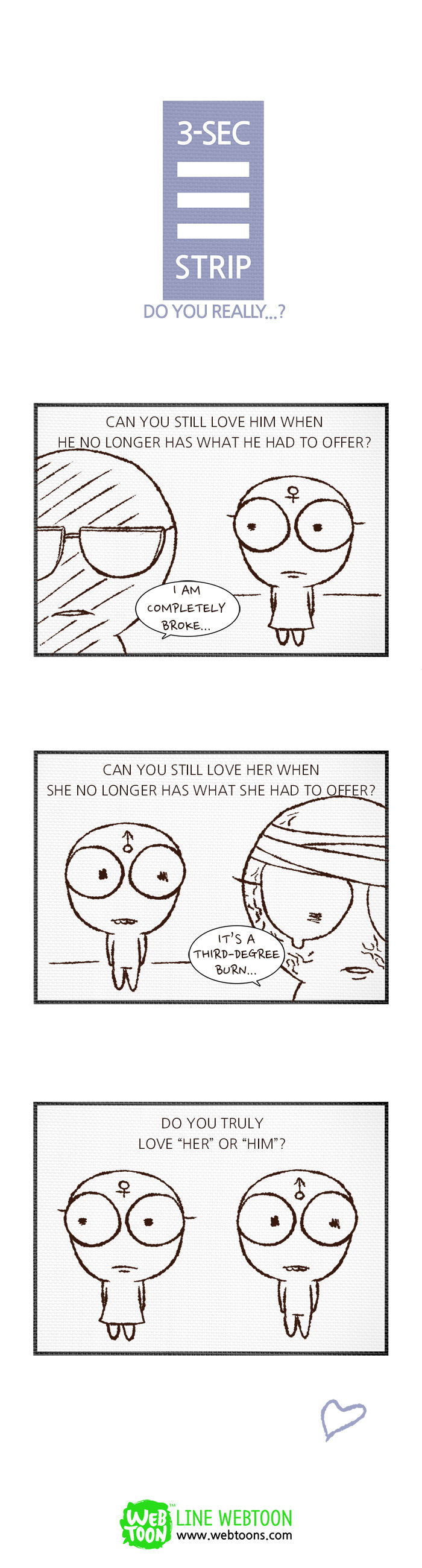 3-Second Strip Chapter 60 page 1 - Chapter 60 : Do You Really...?