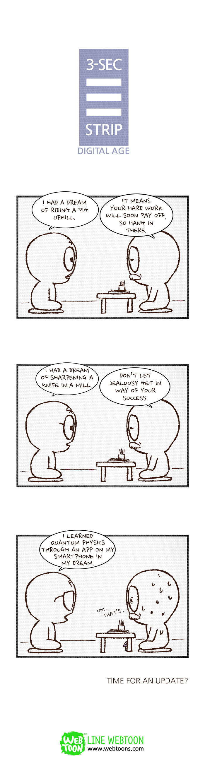 3-Second Strip Chapter 61 page 1 - Chapter 61 : Digital Age