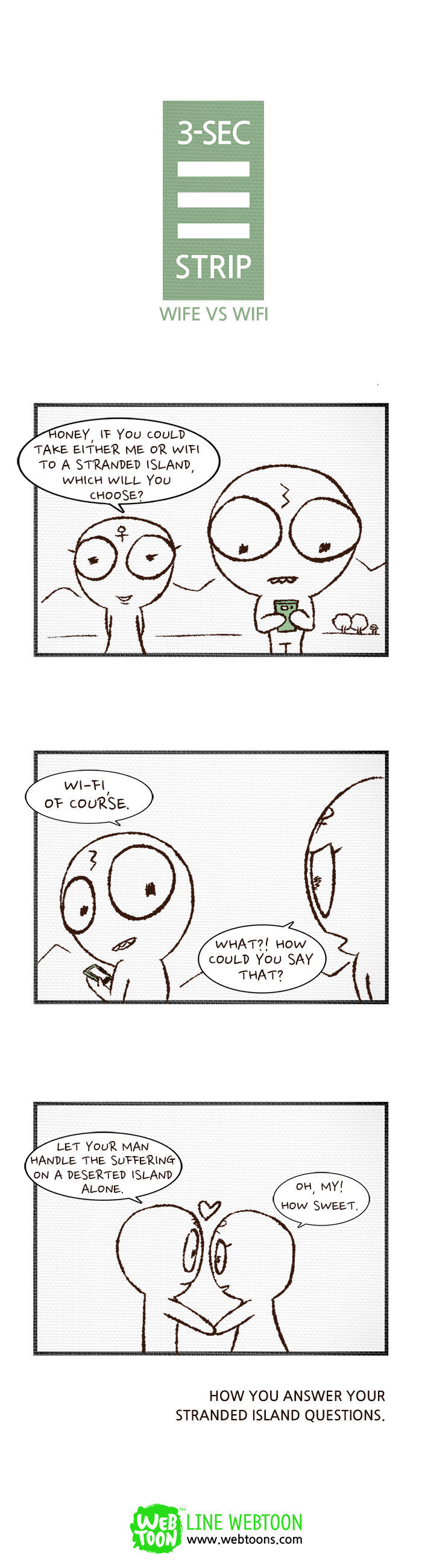 3-Second Strip Chapter 66 page 1 - Chapter 66 : WIFE vs WIFI