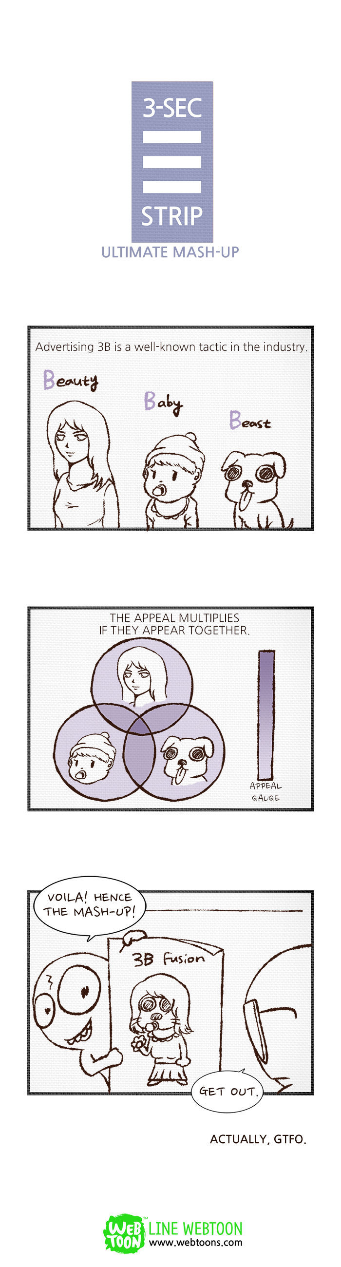 3-Second Strip Chapter 81 page 1 - Chapter 81 : Ultimate Mash-up