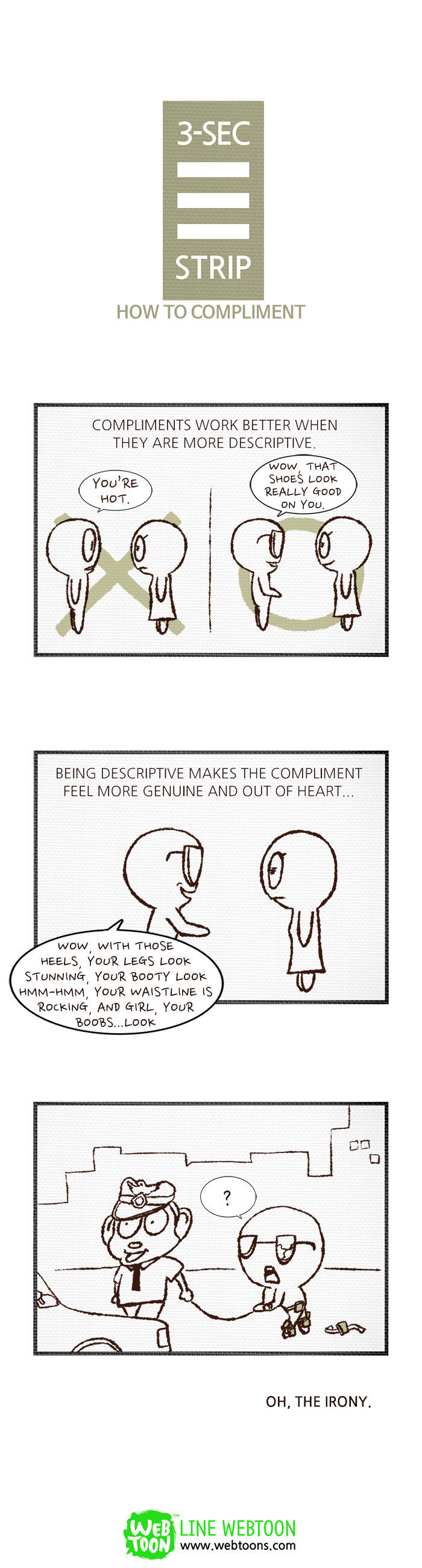 3-Second Strip Chapter 91 page 1 - Chapter 91 : How to Compliment