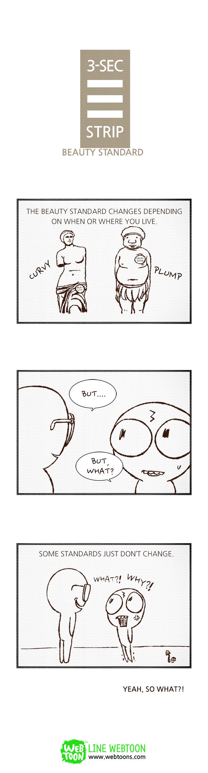3-Second Strip Chapter 93 page 1 - Chapter 93 : Beauty Standard