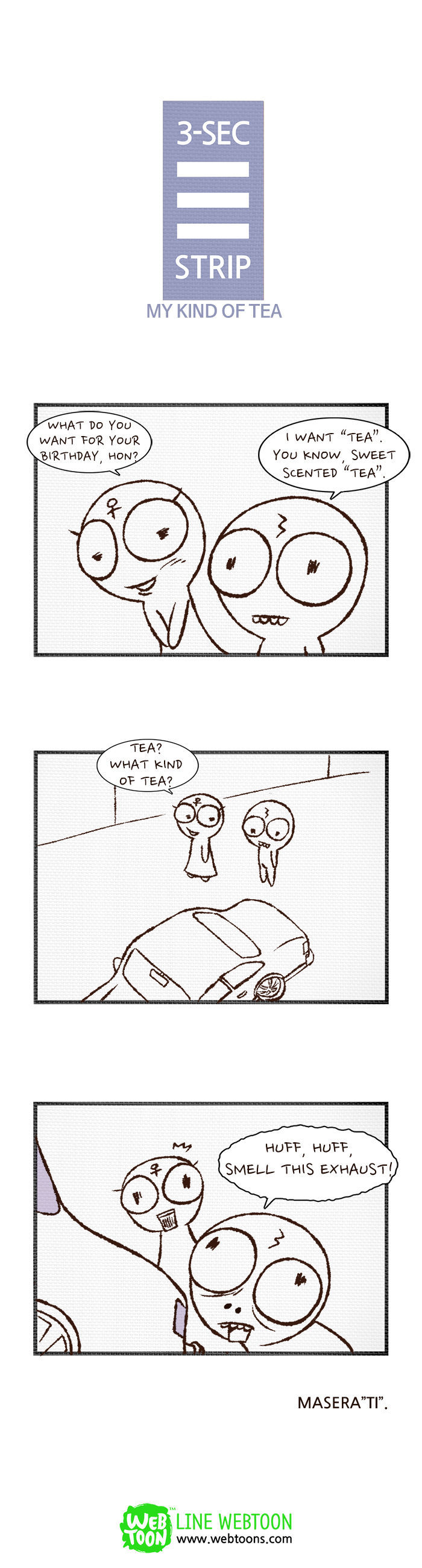 3-Second Strip Chapter 96 page 1 - Chapter 96 : My Kind of Tea
