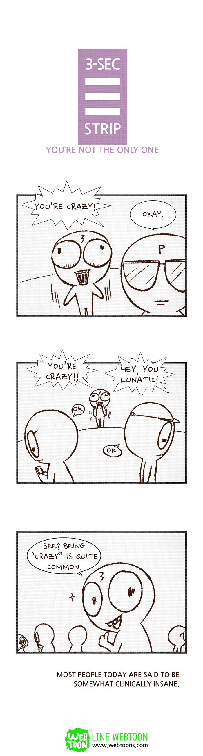 3-Second Strip Chapter 97 page 1 - Chapter 97 : You're Not the Only One
