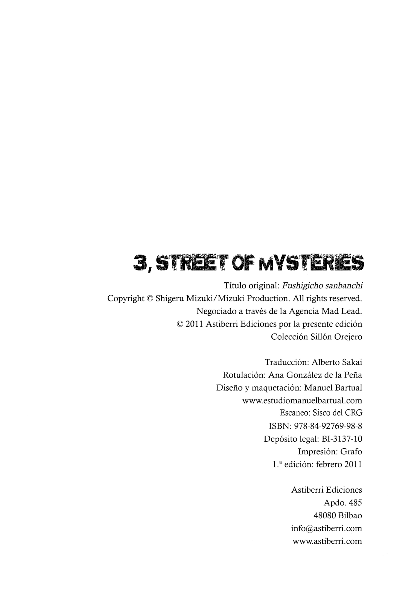 3, Street of Mysteries Chapter 1.2 page 5 - Chapter 1 v2 : 3, Street of Mysteries