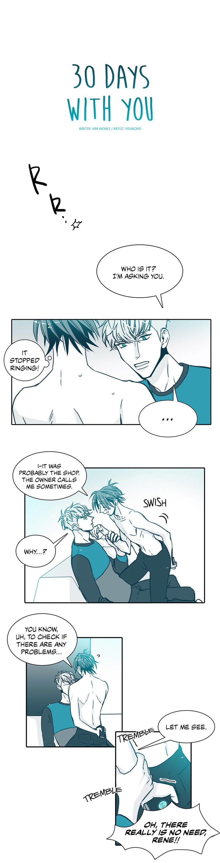 30 Days With You Chapter 6 page 1 - Chapter 6